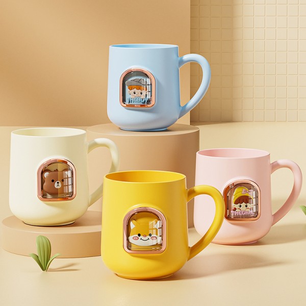 Kids Mug Manufacturer - Cartoon PP Plastic School Mouthwash Cup