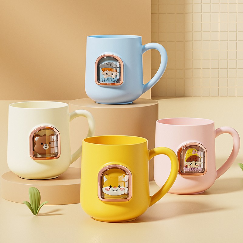Kids Mug Manufacturer - Cartoon PP Plastic School Mouthwash Cup
