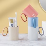 Mouthwash Mug Manufacturer - Hot Stamping Gold Logo Plastic Cup