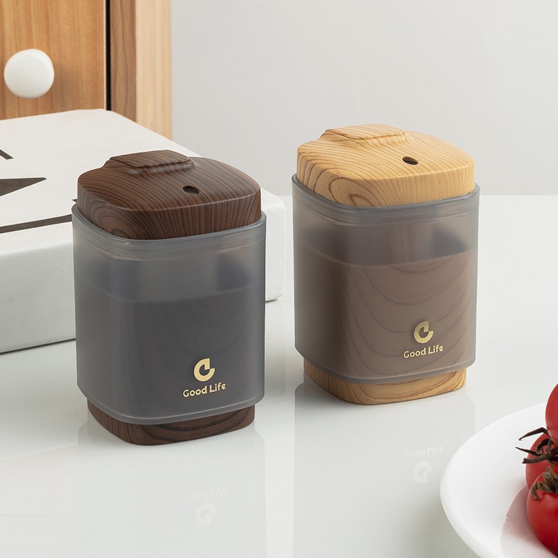 Toothpick Dispenser Manufacturer - Automatic Wooden Grain Plastic Box