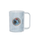 Toothbrush Cup Manufacturer - 400ml Plastic Mouthwash Sustainable Design