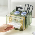 Desktop Organizer Manufacturer - Clear Plastic Napkin Storage Holder