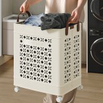 Dirty Clothes Basket Manufacturer - Foldable Plastic with Handle Wheels