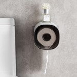 Toilet Paper Holder Manufacturer - Wall Mounted Clear Plastic Roll Box