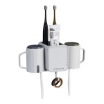 Toothbrush Holder Manufacturer - Wall Mounted Storage Rack with Organizer