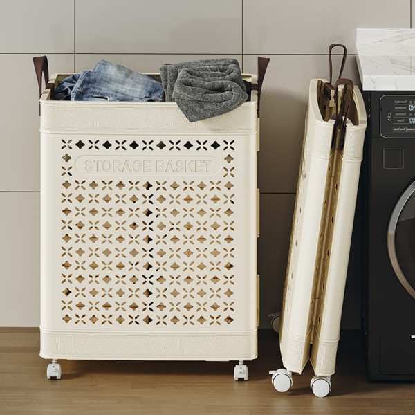 Collapsible Basket Manufacturer - Heavy Duty Bathroom Laundry Organizer