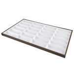 Glasses Organizer Manufacturer - 7-24 Slots Wooden Sunglasses Tray