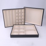 Desk Organizer Tray Manufacturer - Leather Drawer Storage Stackable