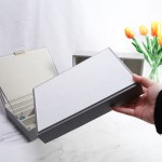 Jewelry Storage Box Manufacturer - Custom Luxury 3-Tier Gray PU
