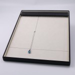 Jewelry Display Tray Manufacturer - Luxury Leather Ring Necklace Presentation