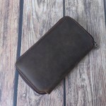 Watch Packaging Pouch Manufacturer - Travel Vintage Crazy Horse Leather