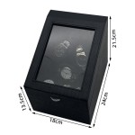 Watch Winder Manufacturer - Fashion Snake Grain Leather 6-Slot