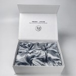 Gift Packaging Box Manufacturer - Custom White Paper Silver Emboss Logo
