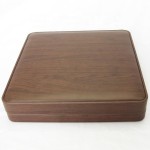 Ring Box Manufacturer - High Quality Brown Leather Velvet Lining