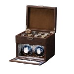 Watch Winder Manufacturer - Quiet 8+2 Motor Automatic Double Layer