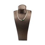 Jewelry Display Set Manufacturer - Professional Suede Custom Brown