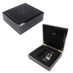 Wooden Gift Box Manufacturer - Luxury Essential Oil Perfume Golden Foil