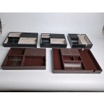 Valet Tray Manufacturer - Men's Leather Nightstand Organizer Catchall