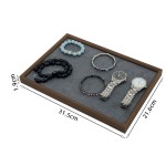 Jewelry Tray Manufacturer - Luxury Walnut Wooden Bangle Necklace