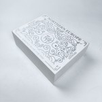 Gift Packaging Box Manufacturer - Custom White Paper Silver Emboss Logo
