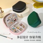 Travel Jewelry Box Manufacturer - New Portable Half Round Organizer