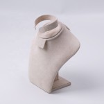 Jewelry Display Stand Manufacturer - High Quality Velvet Bust Mannequin