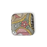 Travel Jewelry Case Manufacturer - Custom Logo Zipper Square Leather