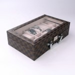 Travel Watch Case Manufacturer - Luxury 12-Watch Leather Organizer
