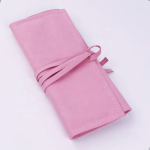 Travel Jewelry Roll Manufacturer - Microfiber Leather Necklace Pouch Bag