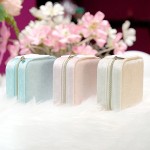 Travel Jewelry Case Manufacturer - Square Flannel Velvet Organizer Box