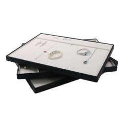 Jewelry Display Tray Manufacturer - Luxury Leather Ring Necklace Presentation
