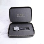 Watch Storage Bag Manufacturer - Custom Black Leather Travel Organizer