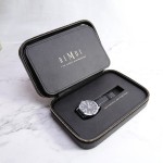 Watch Storage Bag Manufacturer - Custom Black Leather Travel Organizer