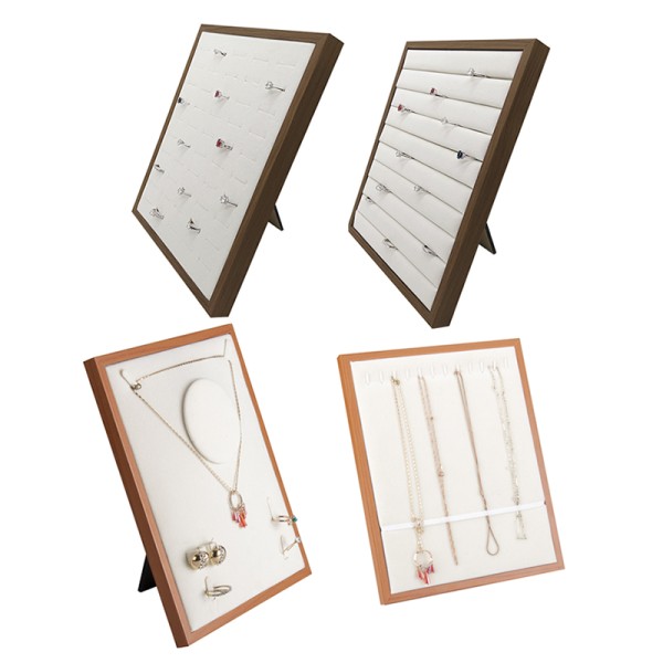 Wooden Jewelry Tray Manufacturer - Customizable Store Display Stand
