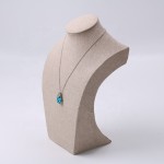 Jewelry Display Stand Manufacturer - High Quality Velvet Bust Mannequin