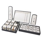 Jewelry Organizer Tray Manufacturer - High Quality Leather Shop Display