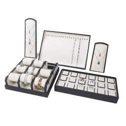 Jewelry Organizer Tray Manufacturer - High Quality Leather Shop Display
