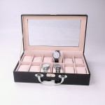 Travel Watch Case Manufacturer - Luxury 12-Watch Leather Organizer