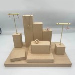 Jewelry Display Stand Manufacturer - Custom Microfiber Store Design Props