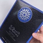 Gift Box Manufacturer - Custom 50-100ML Black Paper Magnetic Book