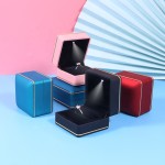 LED Ring Box Manufacturer - Custom Gold Edge Light Necklace Display