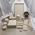 Jewelry Display Stand Manufacturer - Custom Microfiber Store Design Props