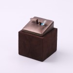 Jewelry Display Set Manufacturer - Professional Suede Custom Brown