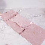 Jewelry Pouch Manufacturer - Soft Pink Velvet Custom Packaging Set