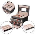 Jewellery Box Manufacturer - 3 Layers Large Holder Organizer Set