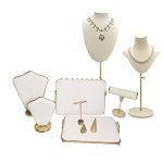 Jewelry Display Stand Manufacturer - Gold T Shape Metal Ring Organizer