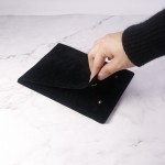 Jewelry Pouch Manufacturer - Travel Black Velvet Customize Necklace