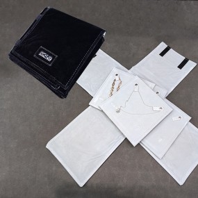 Jewelry Organizer Bag Manufacturer - Portable Velvet Travel-friendly Ring