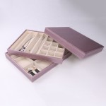 Desk Organizer Tray Manufacturer - Leather Drawer Storage Stackable