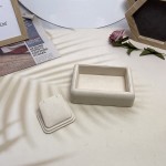 Jewelry Tray Manufacturer - Factory Custom Beige Microfiber Stand